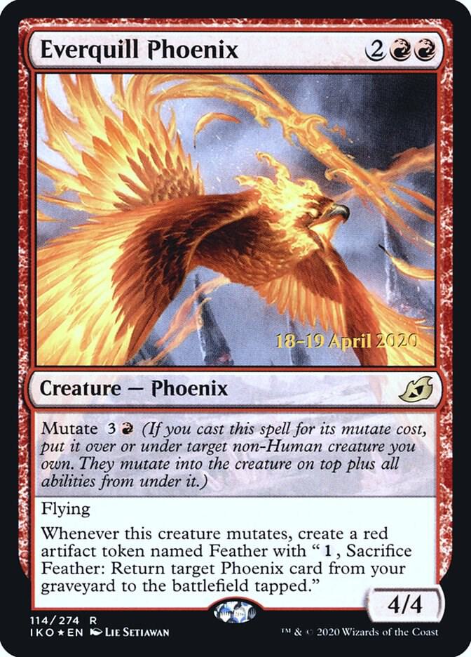 Everquill Phoenix (114) [Prerelease Cards]
