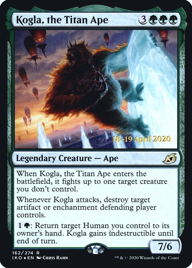 Kogla, the Titan Ape (162) [Prerelease Cards]