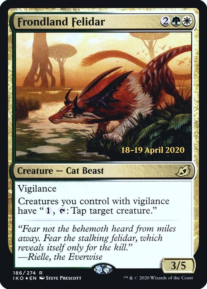 Frondland Felidar (186) [Prerelease Cards]