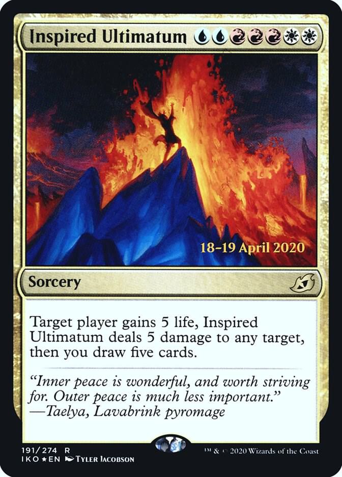 Inspired Ultimatum (191) [Prerelease Cards]