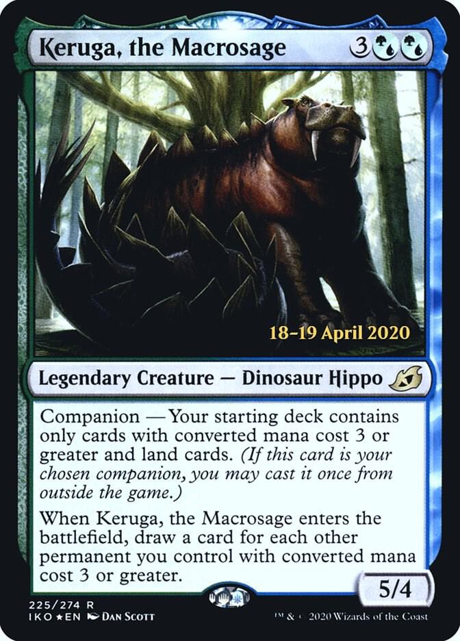 Keruga, the Macrosage (225) [Prerelease Cards]