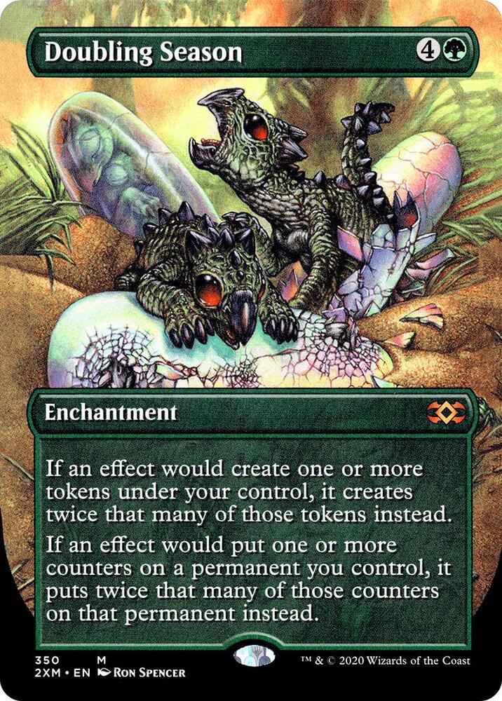 Doubling Season (Borderless) (350) [Double Masters] [Borderless]