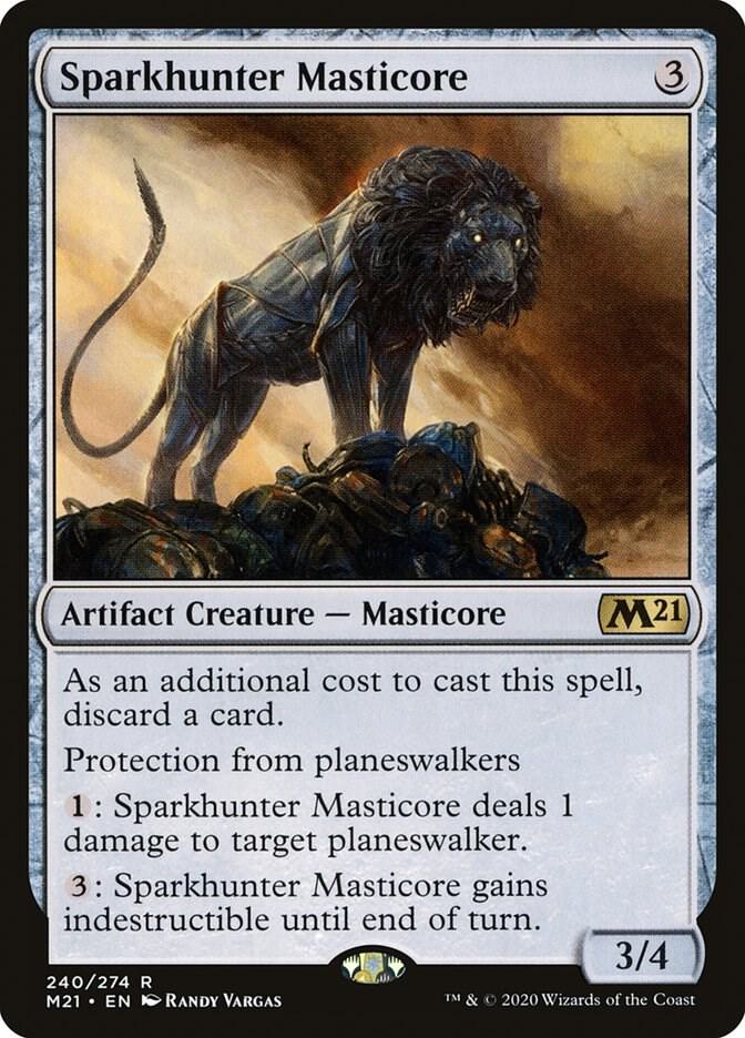 Sparkhunter Masticore (240) [Core Set 2021]