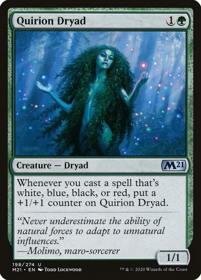 Quirion Dryad (198) [Core Set 2021]