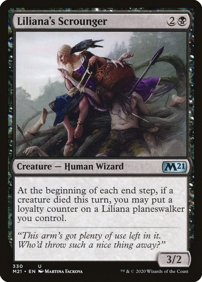 Liliana's Scrounger (330) [Core Set 2021]