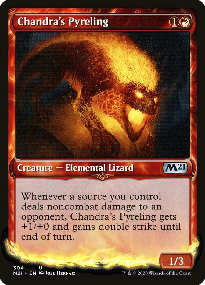 Chandra's Pyreling (Showcase) (304) [Core Set 2021] [Showcase]