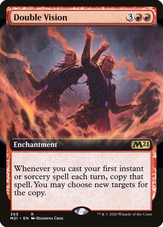 Double Vision (Extended Art) (365) [Core Set 2021] [Extended Art]