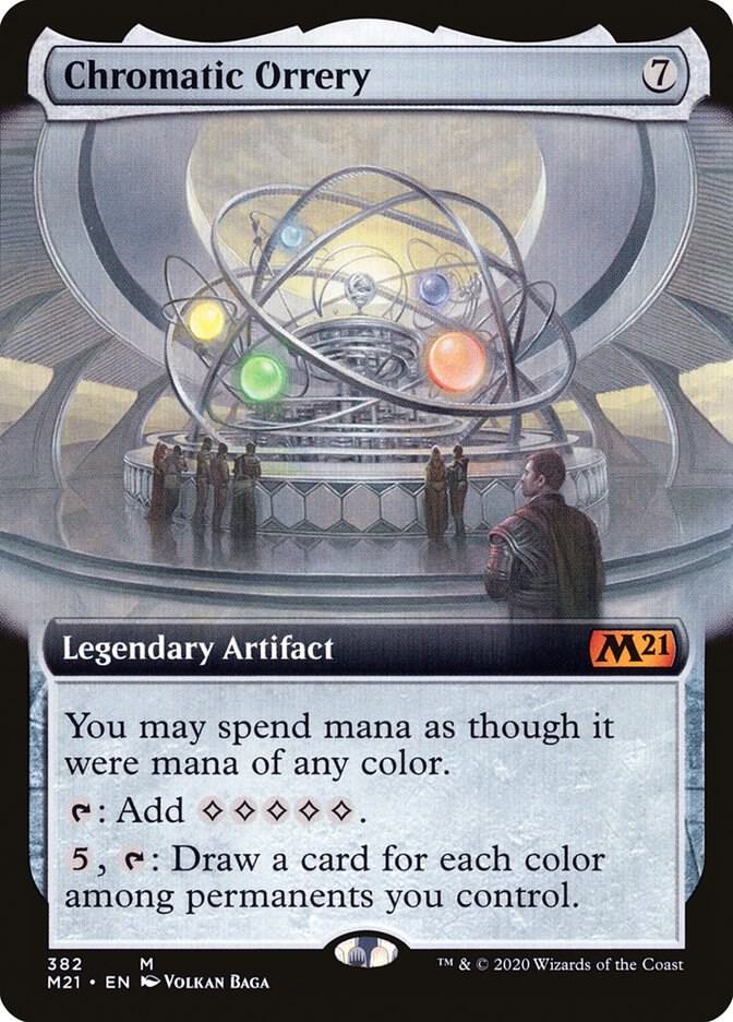 Chromatic Orrery (Extended Art) (382) [Core Set 2021] [Extended Art]