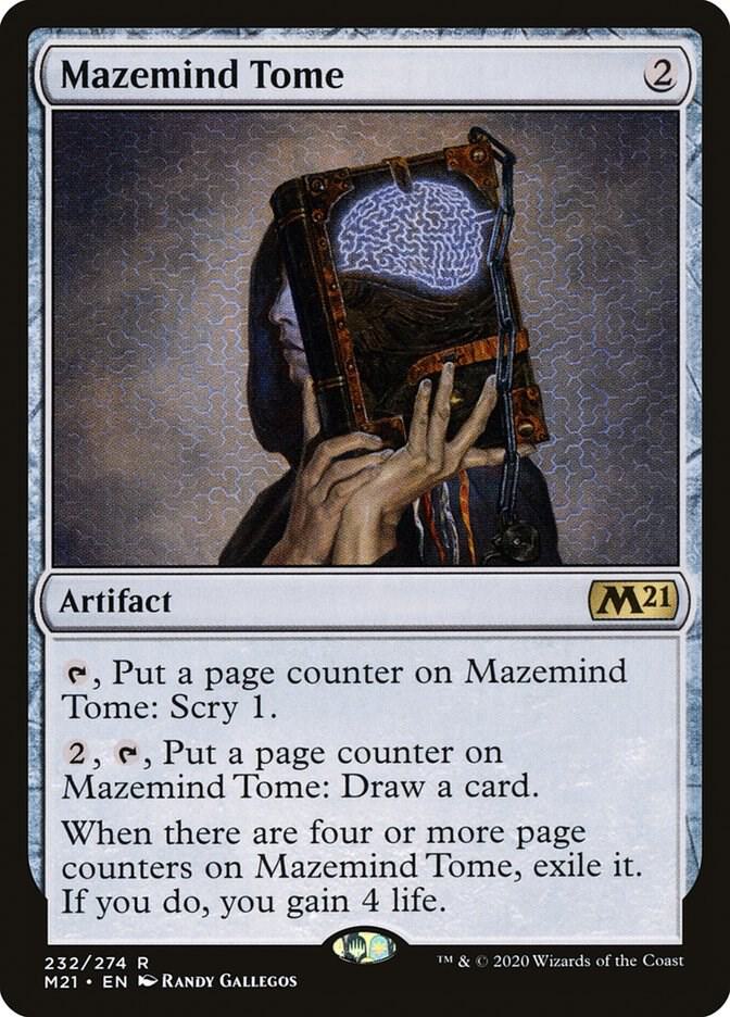 Mazemind Tome (232) [Core Set 2021]