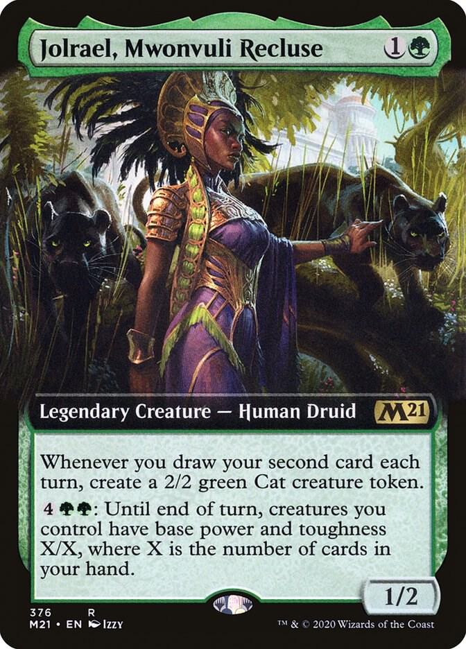 Jolrael, Mwonvuli Recluse (Extended Art) (376) [Core Set 2021] [Extended Art]