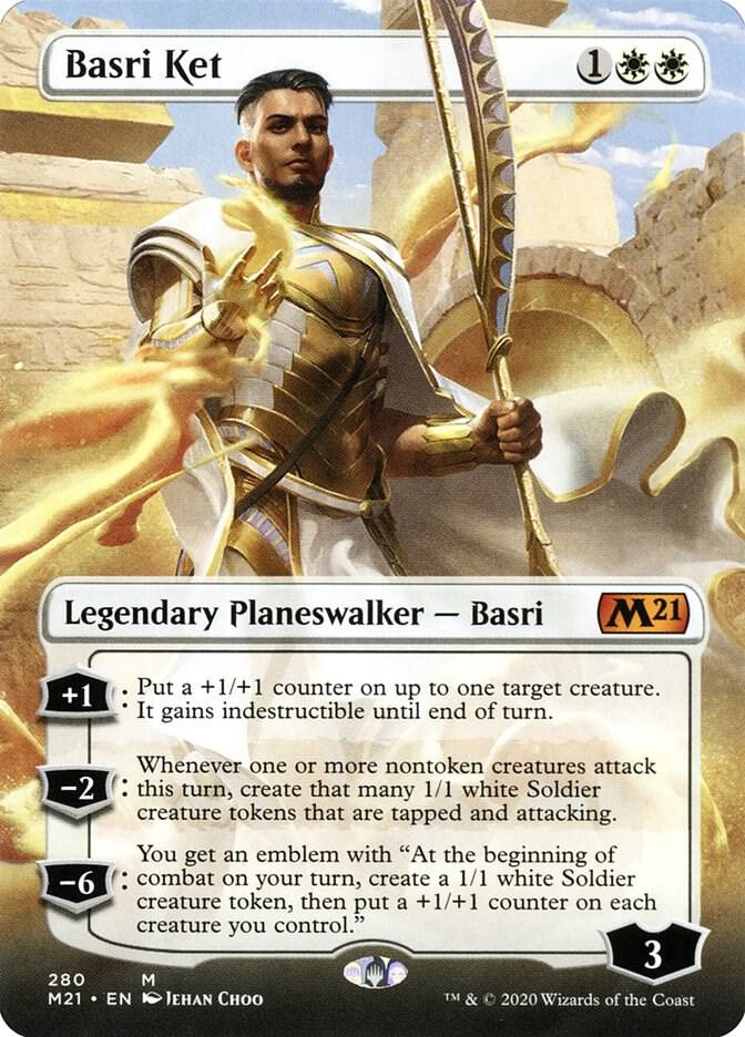 Basri Ket (Borderless) (280) [Core Set 2021] [Borderless]