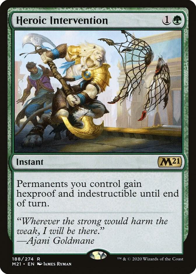 Heroic Intervention (188) [Core Set 2021]