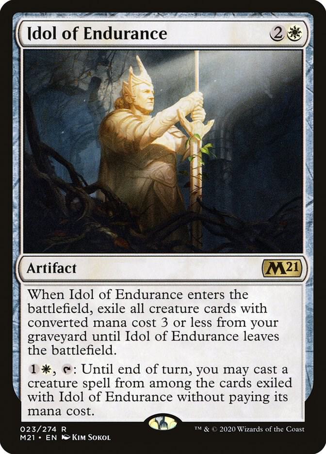 Idol of Endurance (23) [Core Set 2021]