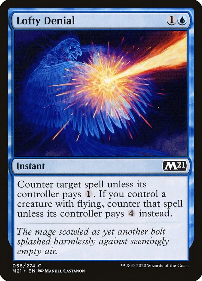 Lofty Denial (56) [Core Set 2021]