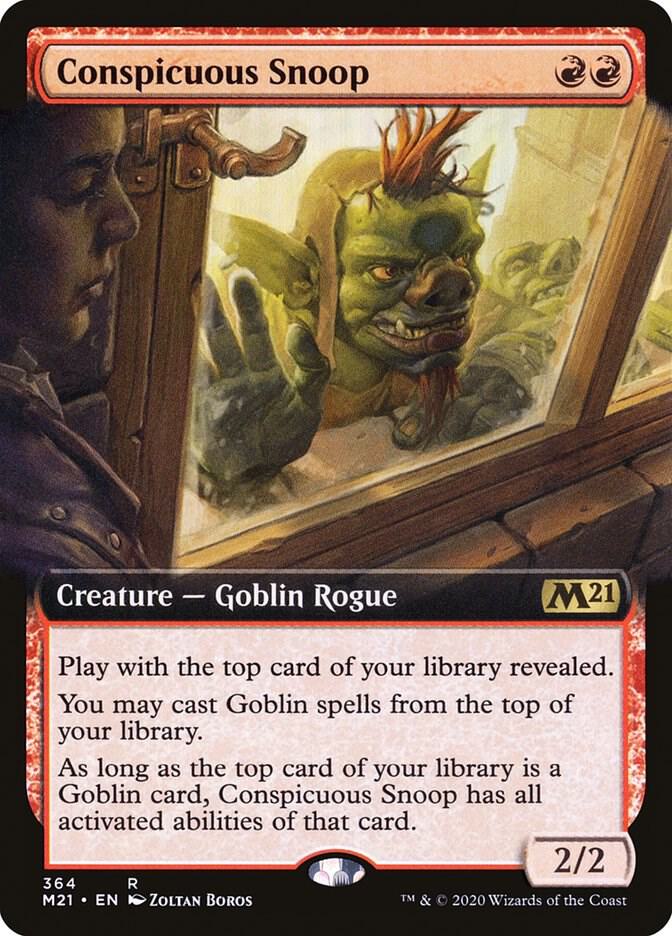 Conspicuous Snoop (Extended Art) (364) [Core Set 2021] [Extended Art]
