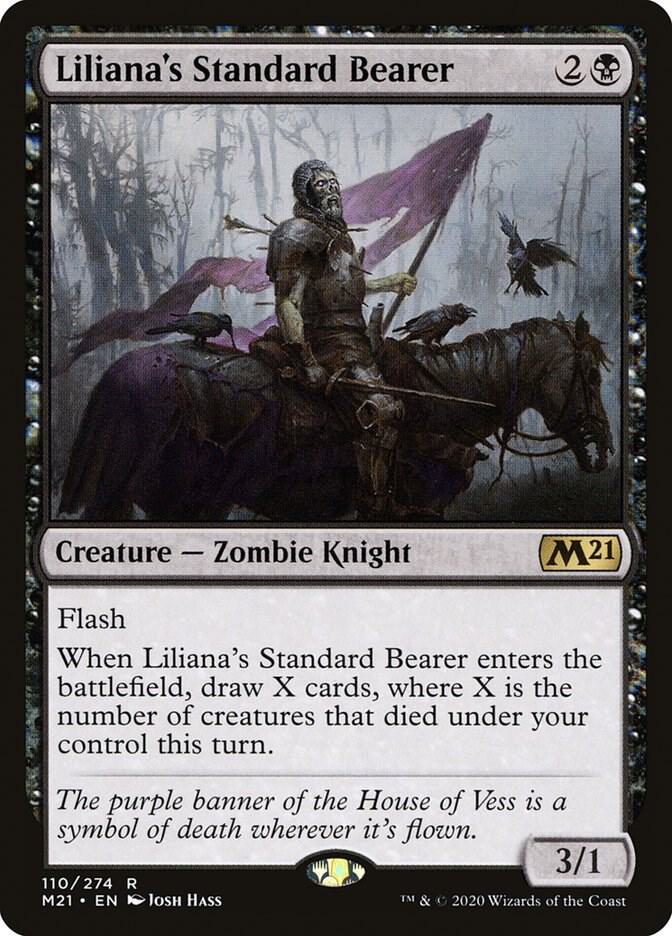 Liliana's Standard Bearer (110) [Core Set 2021]