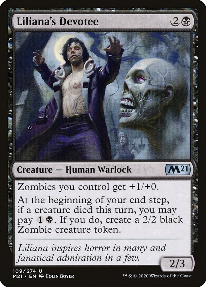 Liliana's Devotee (109) [Core Set 2021]
