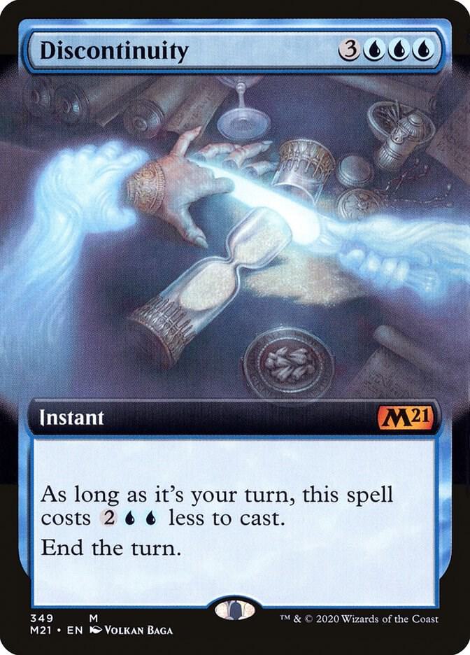 Discontinuity (Extended Art) (349) [Core Set 2021] [Extended Art]