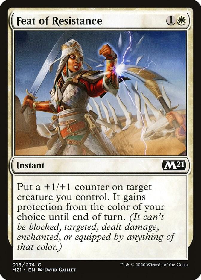 Feat of Resistance (19) [Core Set 2021]