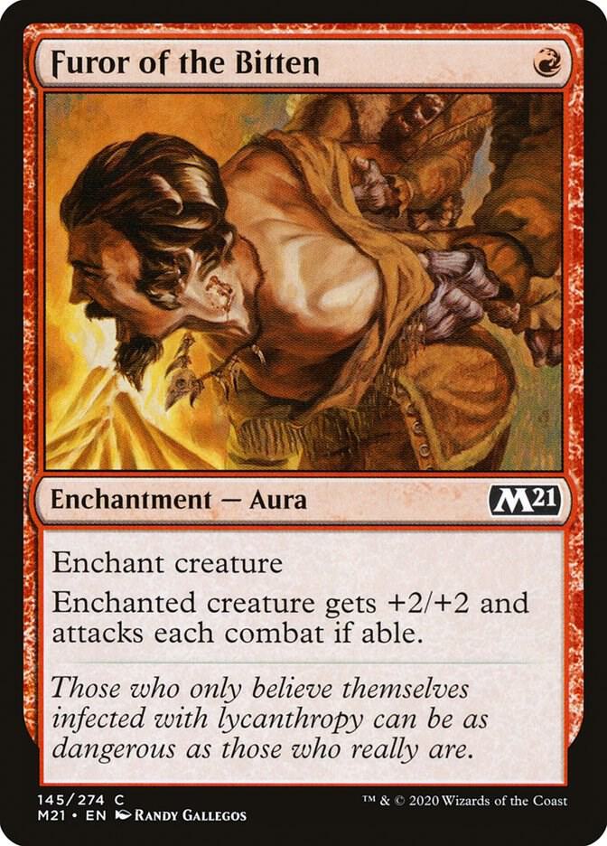Furor of the Bitten (145) [Core Set 2021]