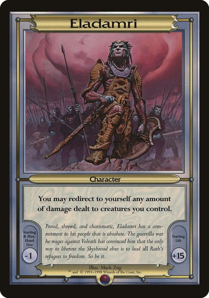 Eladamri (Oversize) [Vanguard]