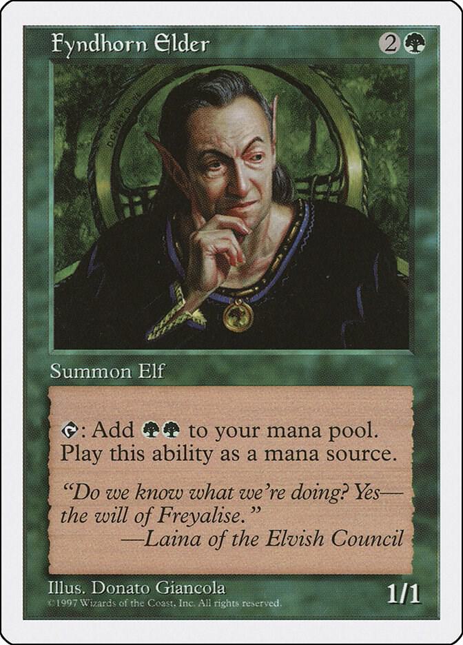 Fyndhorn Elder (297) [Fifth Edition]