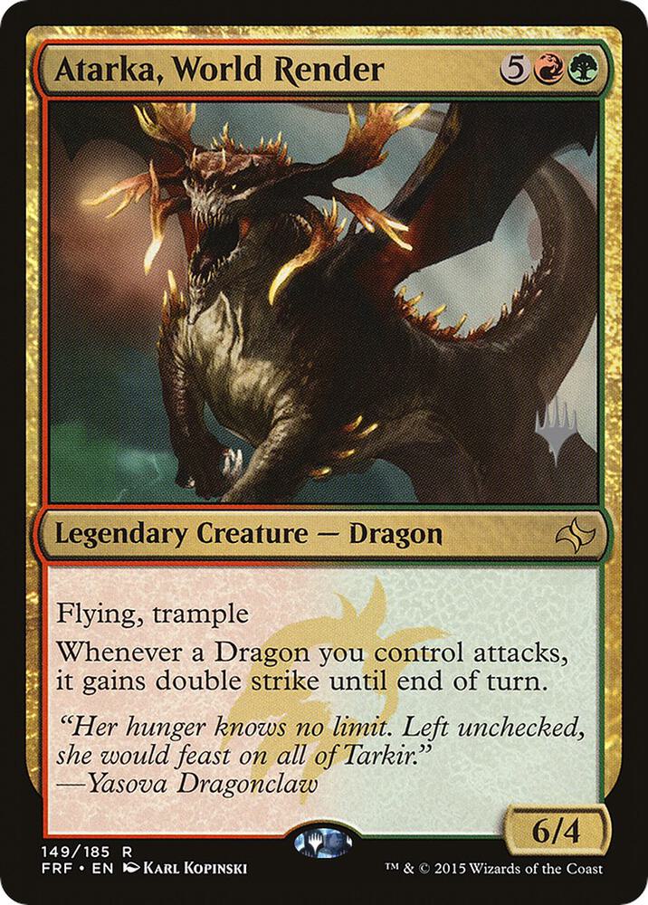 Atarka, World Render (149) [Core Set 2021 Promos]