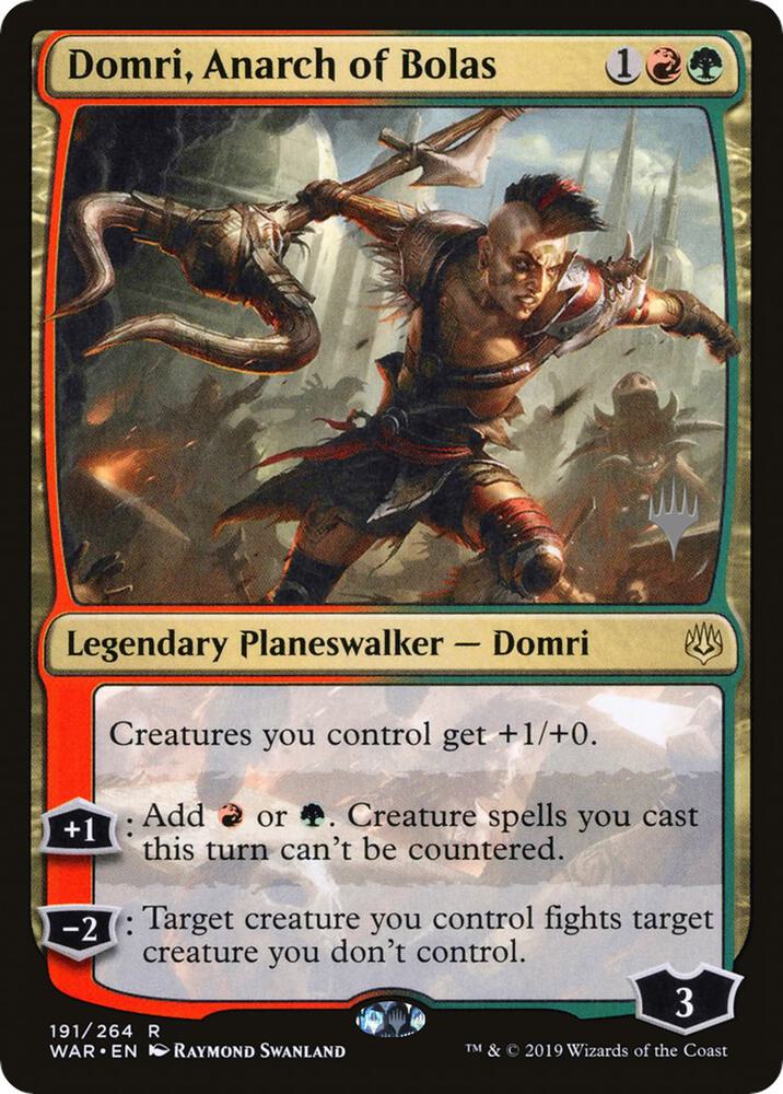 Domri, Anarch of Bolas (191) [Core Set 2021 Promos]