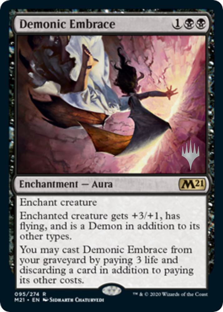 Demonic Embrace (95) [Core Set 2021 Promos]