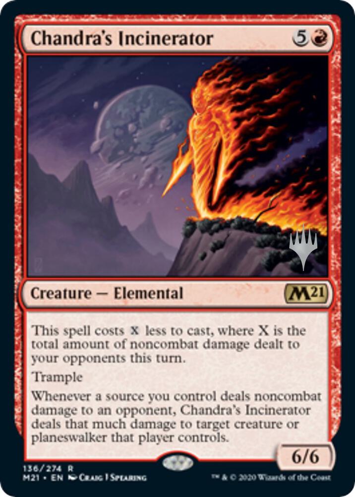 Chandra's Incinerator (136) [Core Set 2021 Promos]