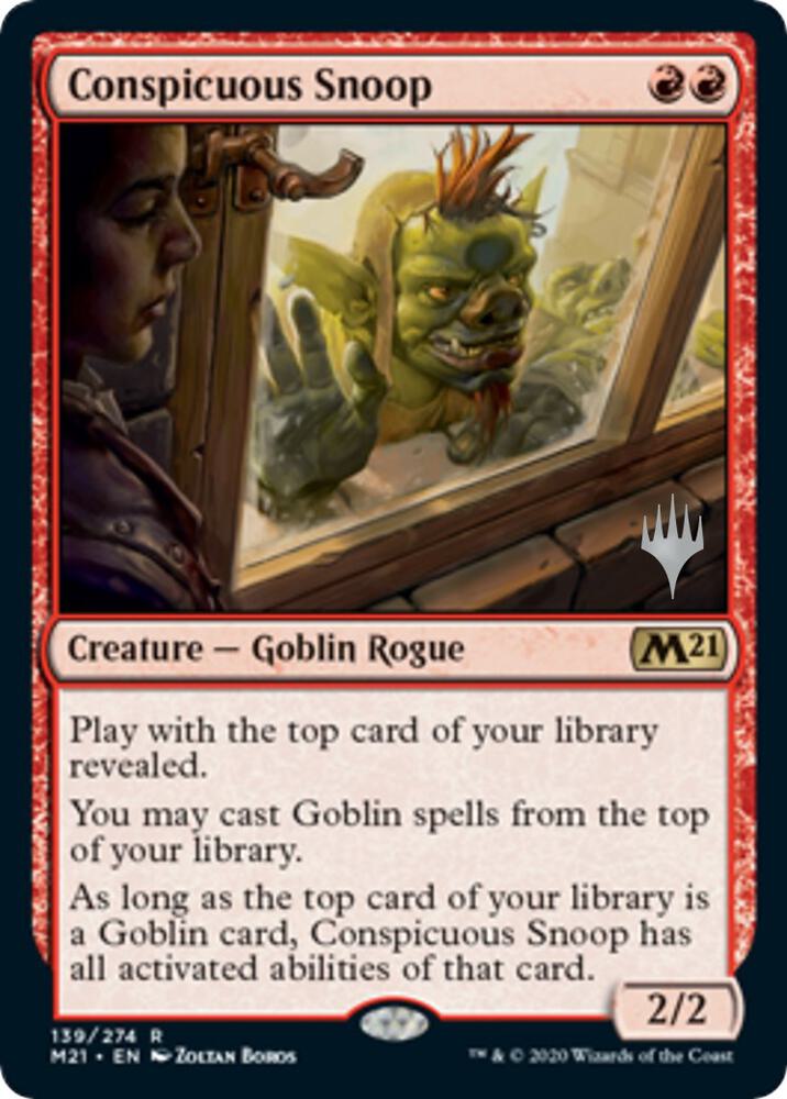 Conspicuous Snoop (139) [Core Set 2021 Promos]