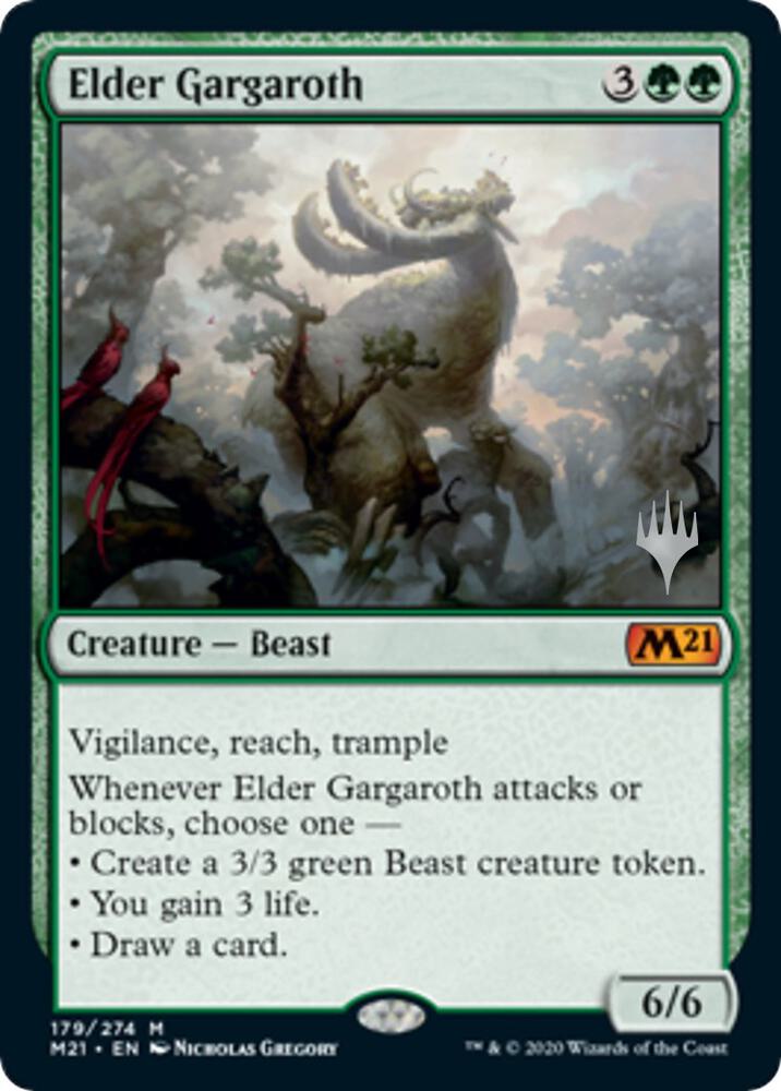 Elder Gargaroth (179) [Core Set 2021 Promos]