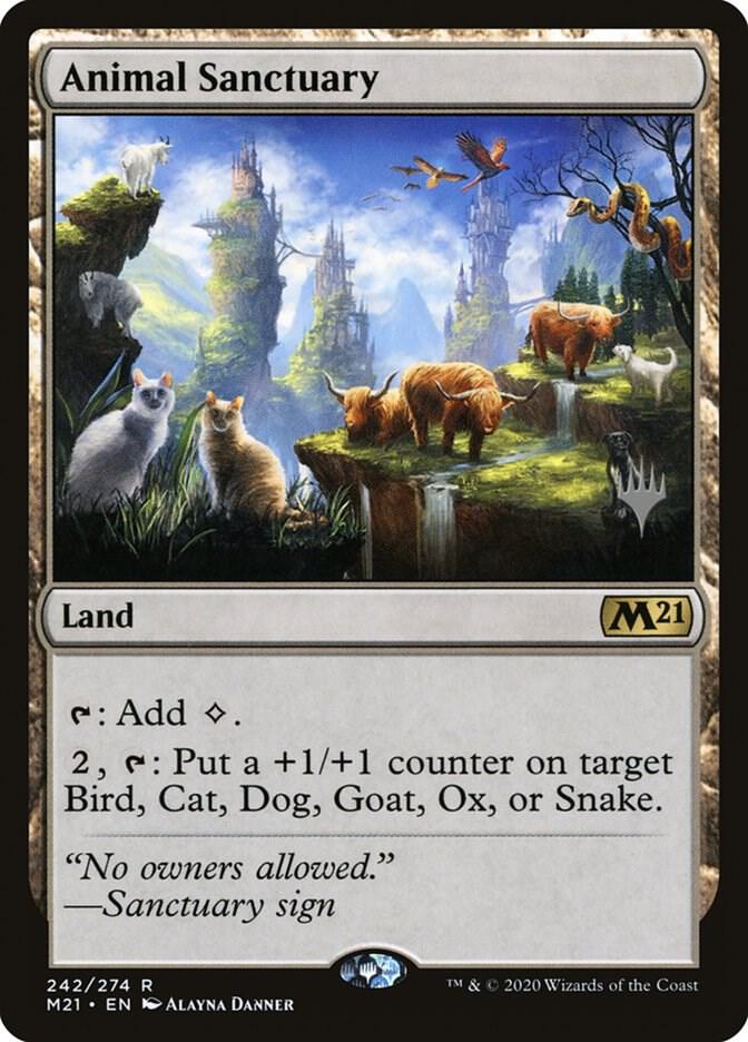 Animal Sanctuary (242) [Core Set 2021 Promos]