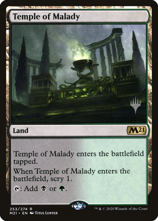 Temple of Malady (253) [Core Set 2021 Promos]