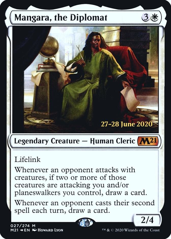 Mangara, the Diplomat (27) [Prerelease Cards]