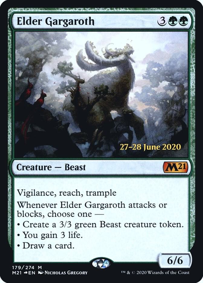 Elder Gargaroth (179) [Prerelease Cards]