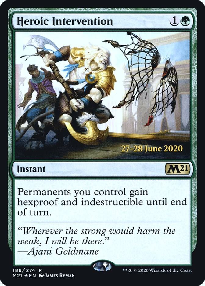 Heroic Intervention (M21) (188) [Prerelease Cards]