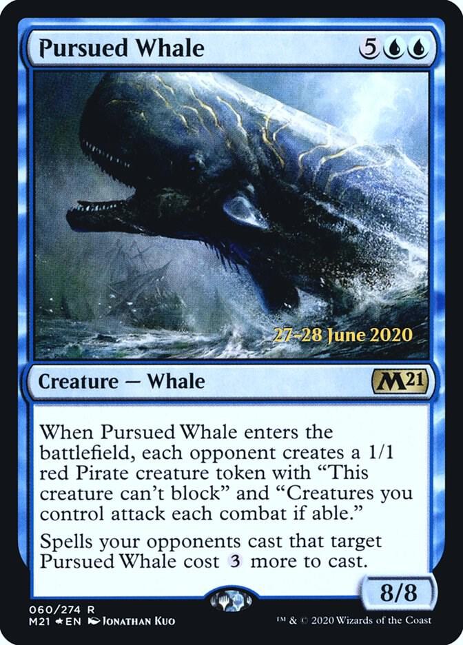 Pursued Whale (60) [Prerelease Cards]