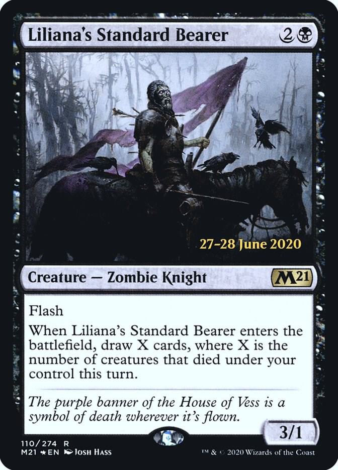 Liliana's Standard Bearer (110) [Prerelease Cards]