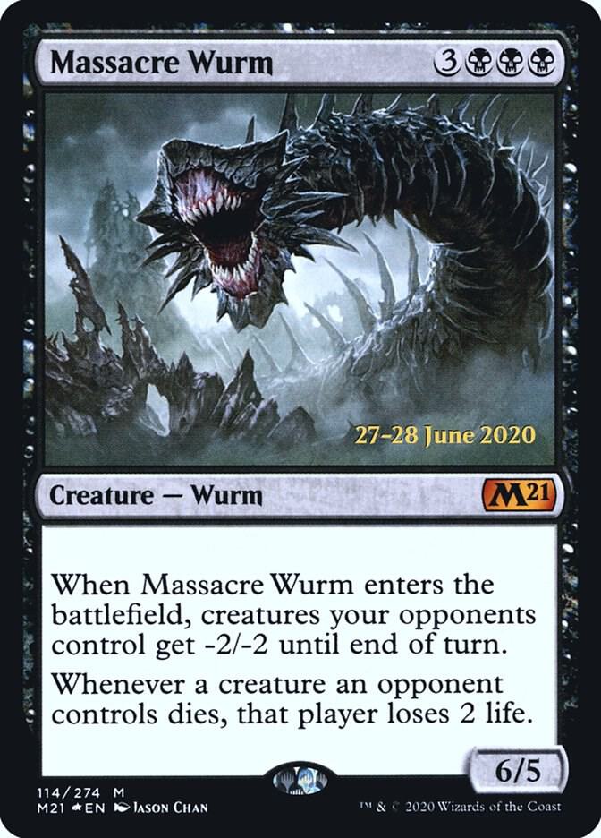 Massacre Wurm (114) [Prerelease Cards]