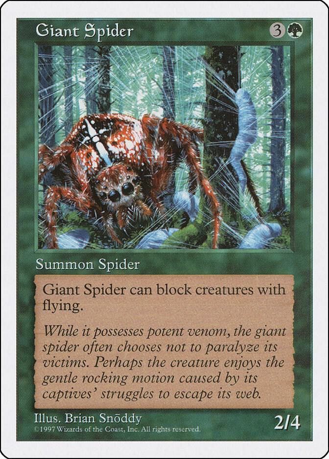 Giant Spider (300) [Fifth Edition]