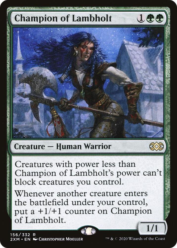 Champion of Lambholt (156) [Double Masters]