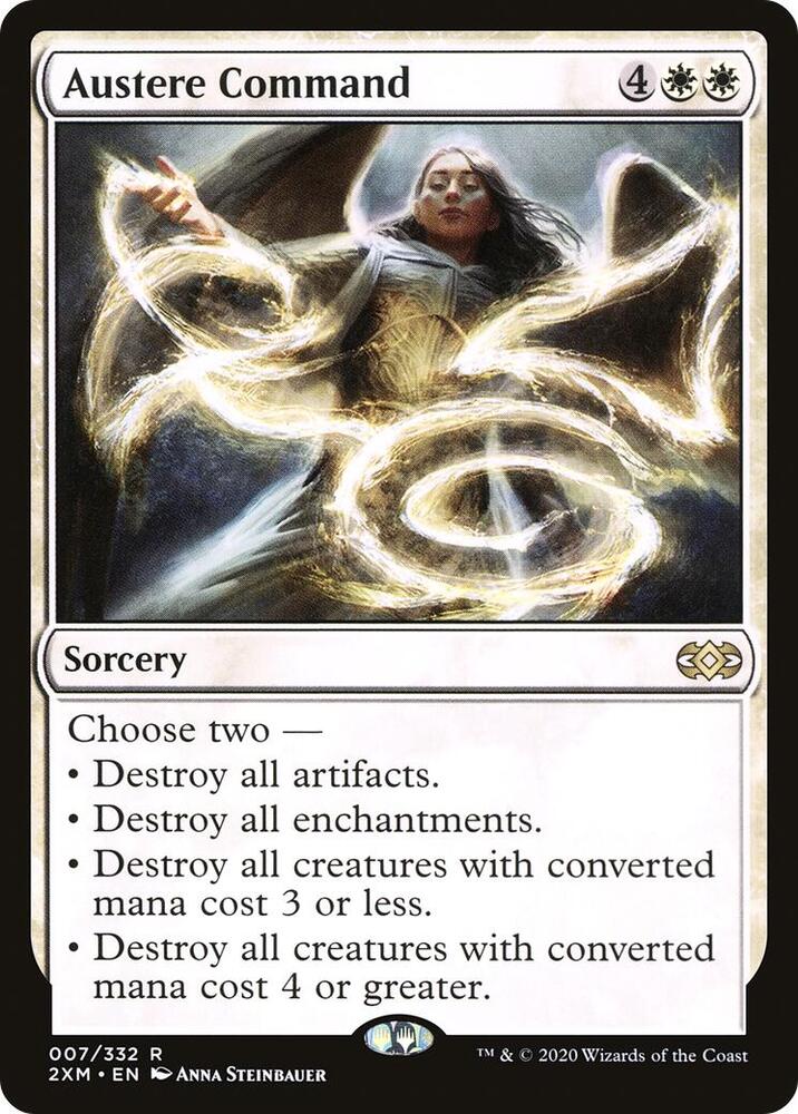 Austere Command (7) [Double Masters]