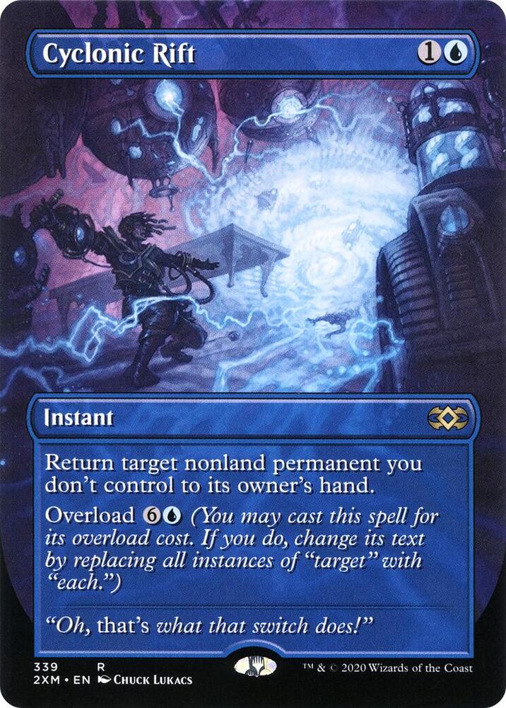 Cyclonic Rift (Borderless) (339) [Double Masters] [Borderless]