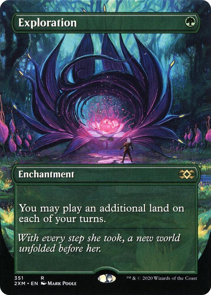Exploration (Borderless) (351) [Double Masters] [Borderless]