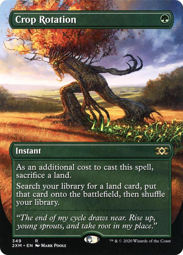 Crop Rotation (Borderless) (349) [Double Masters] [Borderless]