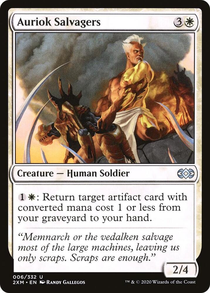 Auriok Salvagers (6) [Double Masters]