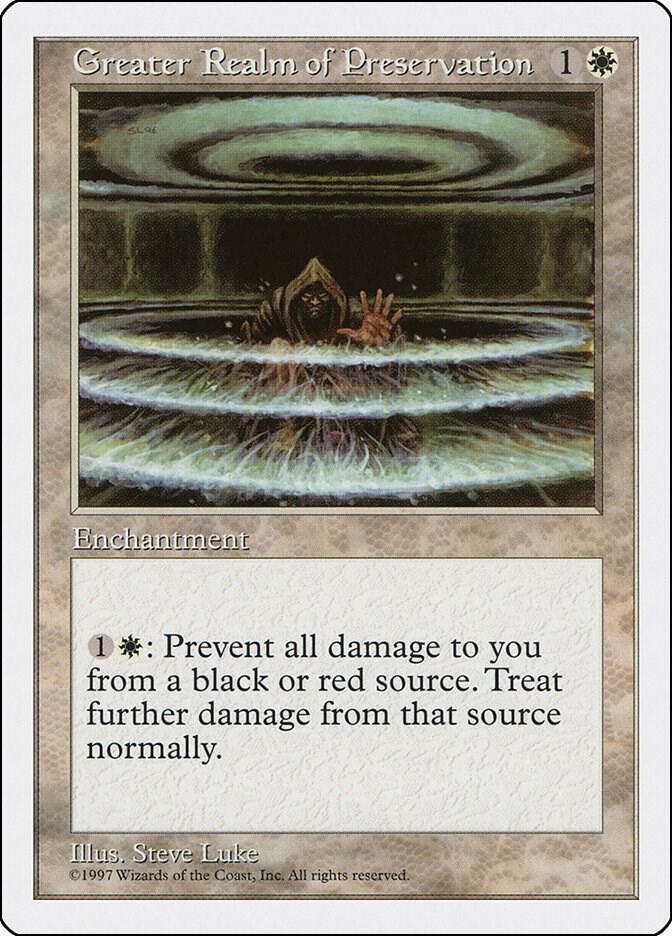Greater Realm of Preservation (31) [Fifth Edition]