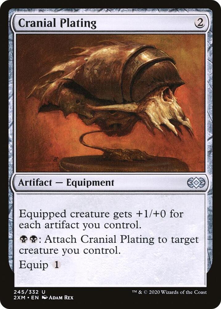 Cranial Plating (245) [Double Masters]