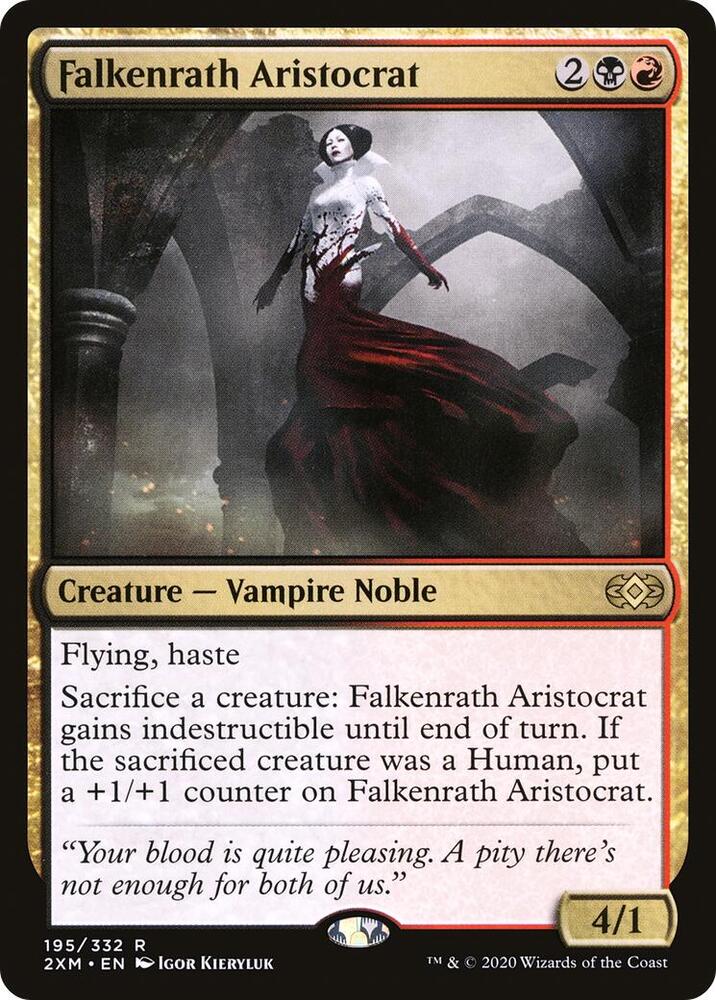 Falkenrath Aristocrat (195) [Double Masters]